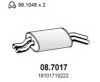 BMW 18121709374 End Silencer